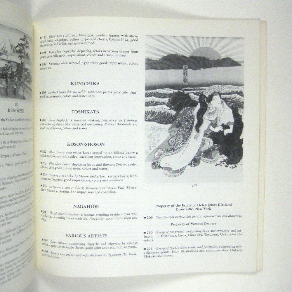 Sotheby's Auction Catalog January 1981 Japanese Prints  Paperback - Picture 6 of 7
